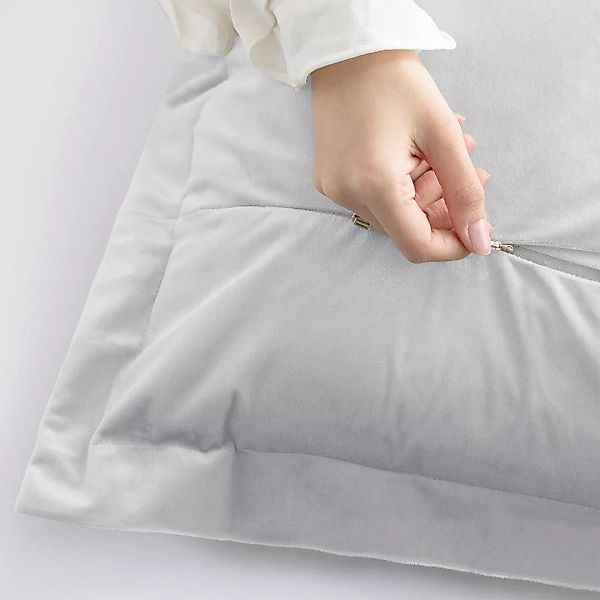 AmeliaHome Kissenhülle Kissenhülle Kissenbezug Dekokissen Samt günstig online kaufen