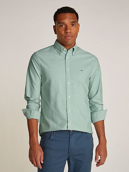 Tommy Hilfiger Langarmhemd "SOLID HERITAGE OXFORD Regular Fit SHIRT" günstig online kaufen