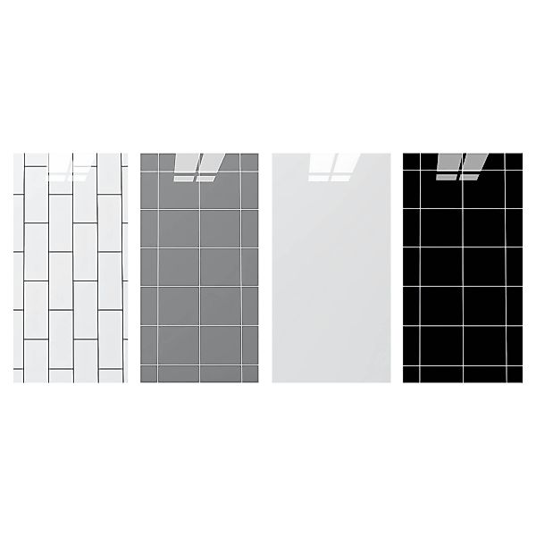 H-basics Fliesenaufkleber Klebefliesen Marmor 10 Stk günstig online kaufen