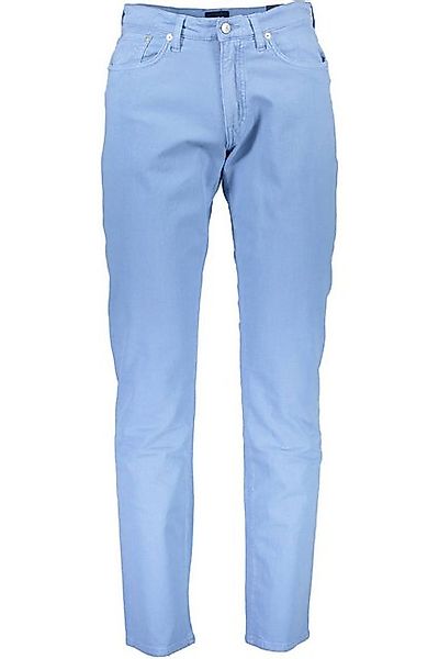 Gant 5-Pocket-Hose Hochwertige Herrenblauhose mit 5 Taschen, Logo, Knopf & günstig online kaufen