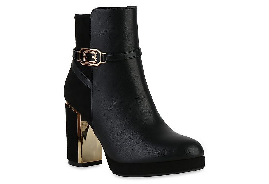 VAN HILL 841320 Stiefelette Damen Leicht Gefütterte Klassische Stiefeletten günstig online kaufen