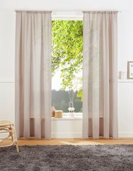 LeGer Home by Lena Gercke Vorhang "Lanea" Stangendurchzug 1 Stk. tlg. Leine günstig online kaufen