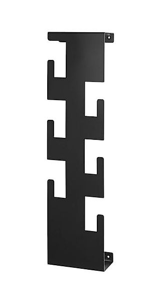 Wandgarderobe LUNIS von Haku Metall Schwarz günstig online kaufen