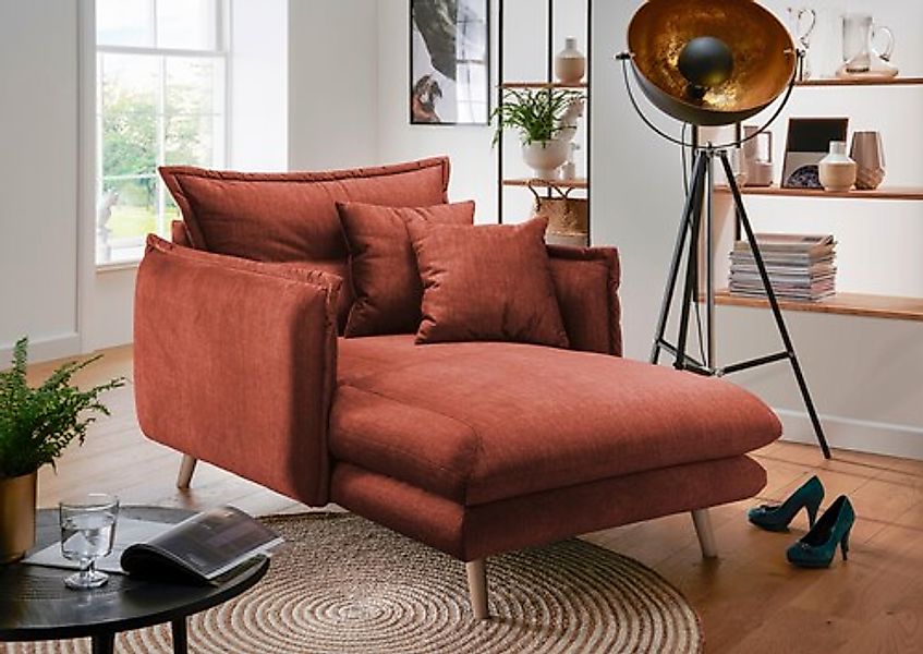 Home affaire Loveseat »Lazio« moderner Sessel mit einer bequemen Polsterung günstig online kaufen