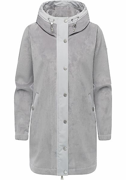 Ragwear Kurzmantel "Cousy Bonded YOUMODO" Weicher Damen Rippstrick-Mantel m günstig online kaufen