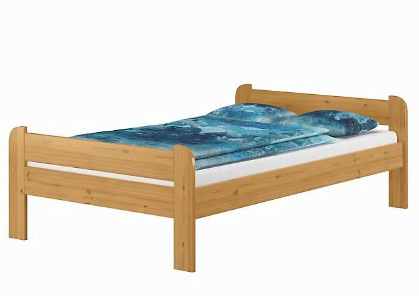 ERST-HOLZ Bett Massivholzbett Einzelbett robustes breites 120x200 Kiefer, K günstig online kaufen