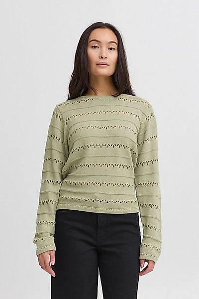 Ichi Strickpullover IHLALUHA Modernes Oberteil mit Cut-Outs günstig online kaufen