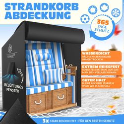 KESSER Strandkorb-Schutzhülle Premium Abdeckung 600D Oxford günstig online kaufen
