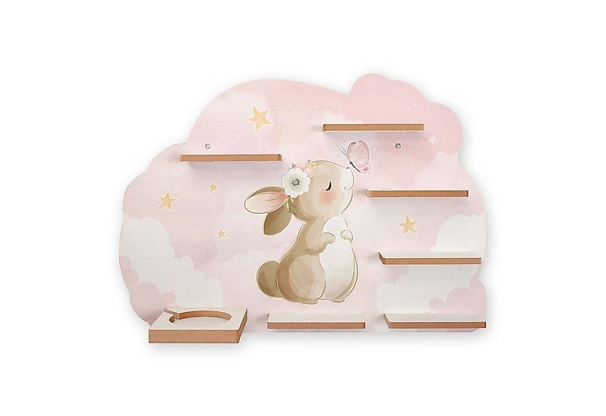 Kreative Feder Wandregal MUSIKBOX-REGAL Häschen & Schmetterling, für TONIE- günstig online kaufen