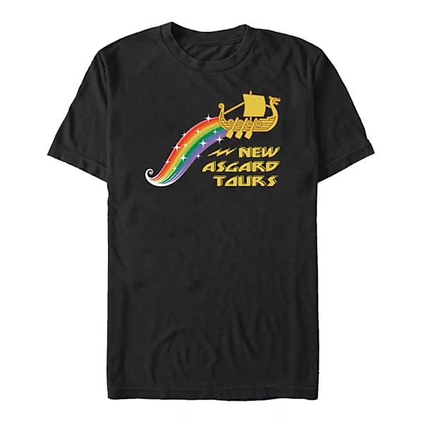 Marvel - Thor Love and Thunder - Logo Rainbow Tours - Gay Pride - Männer T- günstig online kaufen