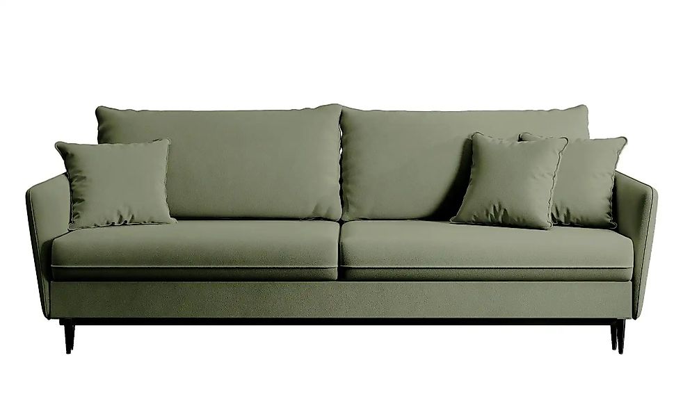 Einzelsofa  Volio ¦ grün ¦ Maße (cm): B: 221 H: 90 Polstermöbel > Sofas > 3 günstig online kaufen