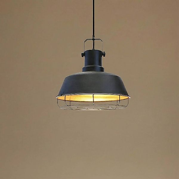 Hängeleuchte Mason, schwarz, Ø 41 cm, Metall, E27 günstig online kaufen