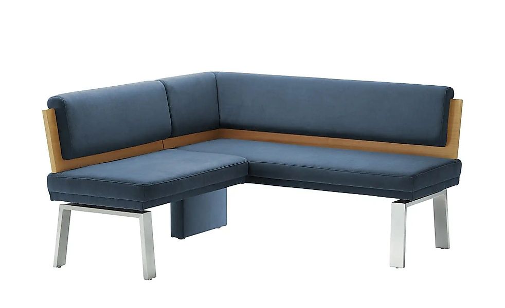 Eckbank  Canto IV ¦ blau ¦ Maße (cm): B: 157 H: 88 T: 157.0 Bänke > Eckbänk günstig online kaufen