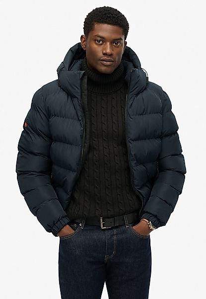Superdry Steppjacke HOODED SPORTS PUFFER JACKET günstig online kaufen