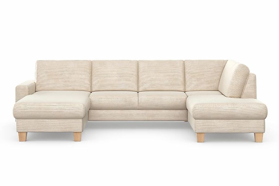 Home affaire Wohnlandschaft "Summer U-Form", mit oder ohne Bettfunktion und günstig online kaufen