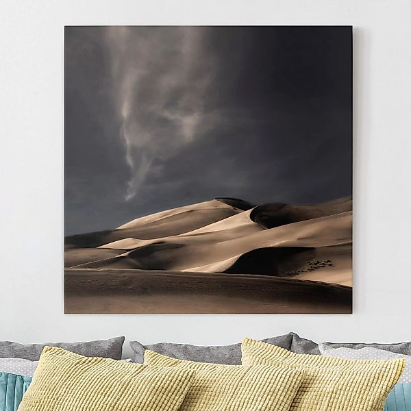 Leinwandbild Wüste - Quadrat Colorado Dünen günstig online kaufen