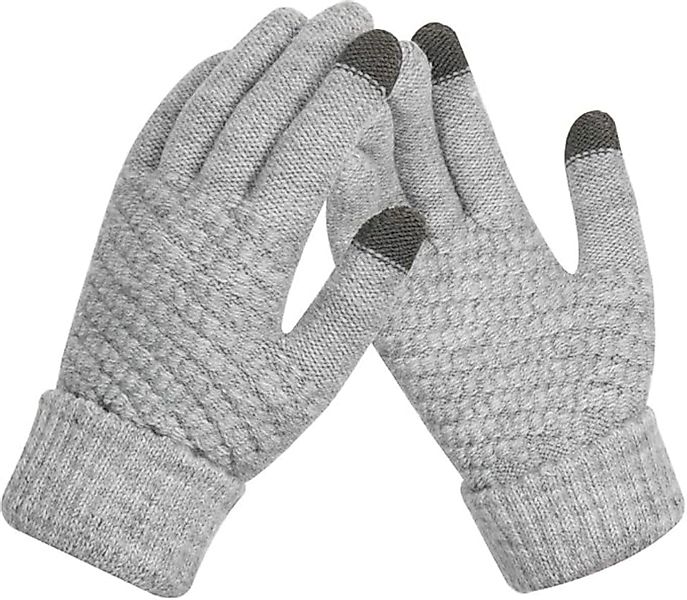 LA CUTE Strickhandschuhe Winterhandschuhe Strick warm günstig online kaufen