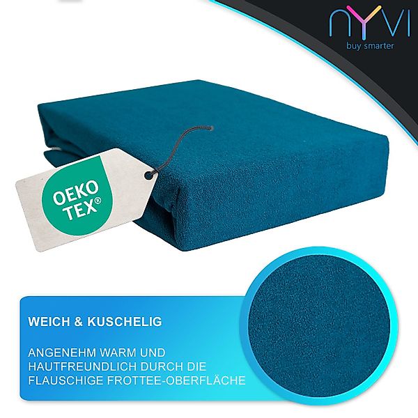 NYVI Spannbettlaken Spannbettlaken DreamScience Frottee für günstig online kaufen