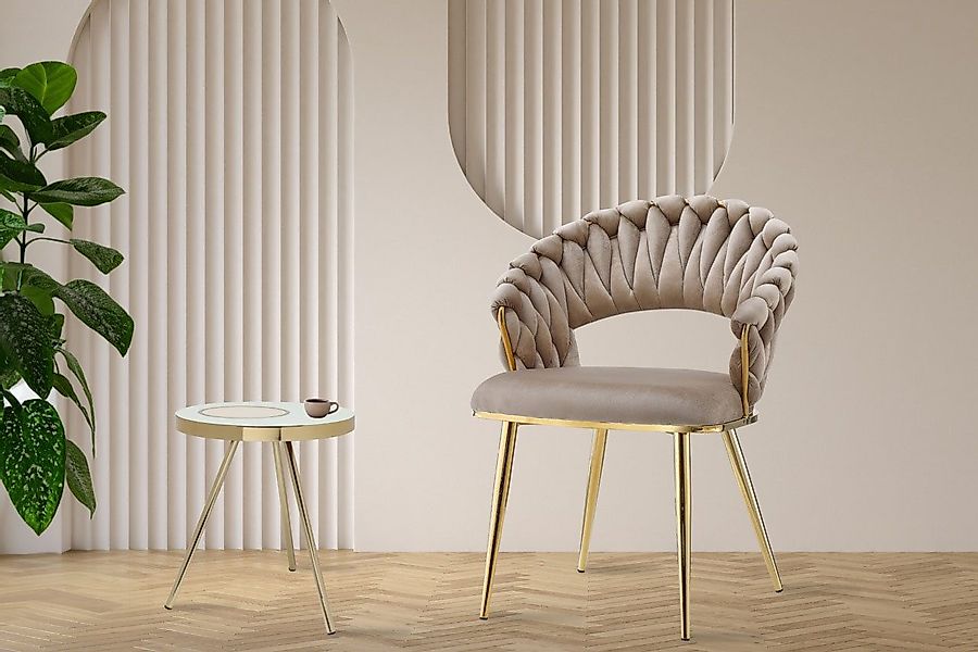 Kayoom Polsterstuhl Stuhl Finesse 125 2er-Set, günstig online kaufen