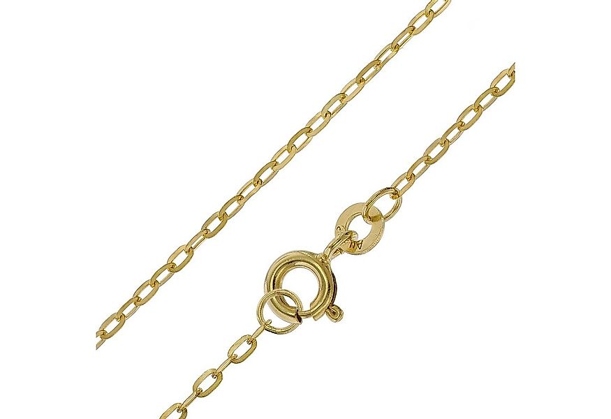trendor Collier Gold 333/8K Flachanker-Design 1,3 mm Breite günstig online kaufen