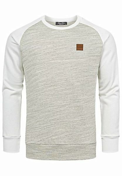 Amaci&Sons Sweatshirt ELGIN Pullover mit Rundhalsausschnitt Herren Basic Co günstig online kaufen