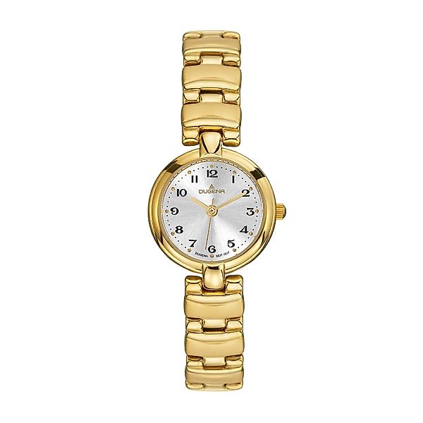 Dugena Quarzuhr Damen-Armbanduhr Schmuckband, Quarz, Edelstahl, günstig online kaufen