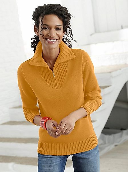 Sieh an! Strickpullover Troyer . günstig online kaufen