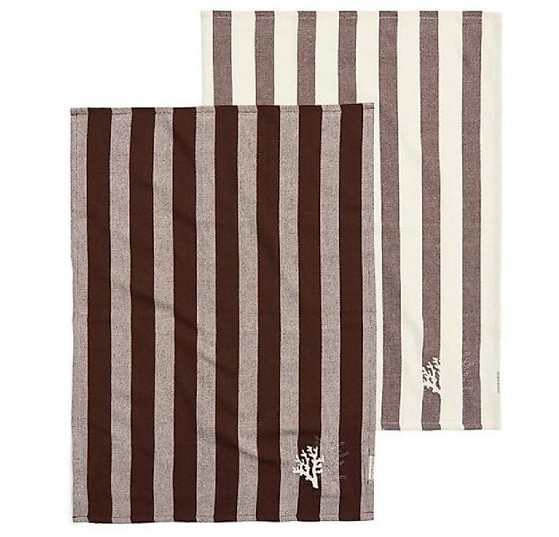 Rivièra Maison Geschirrtuch Geschirrtücher Coral Cave Tea Towel (2-teilig) günstig online kaufen