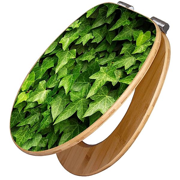 Banjado Design WC Sitz Bambus Holz Toilettendeckel Mit Absenkautomatik Klod günstig online kaufen