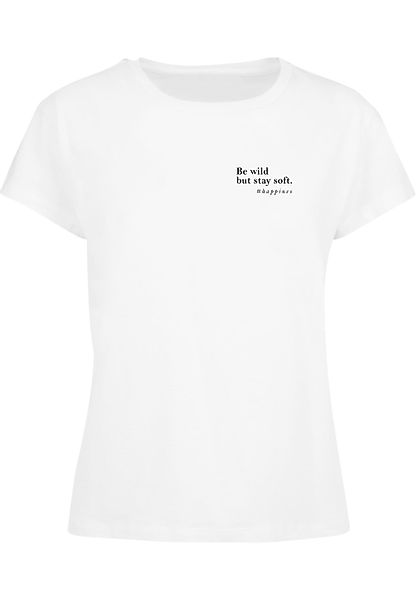 Merchcode T-Shirt "Merchcode Damen Ladies Happines Box Tee", (1 tlg.) günstig online kaufen