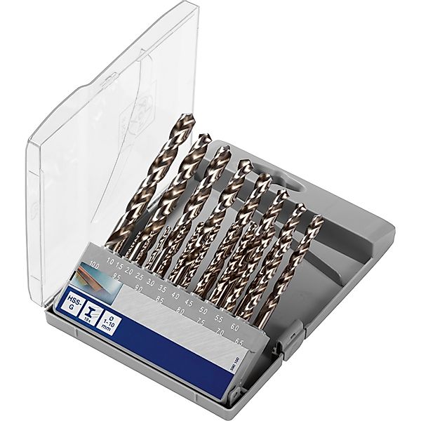 LUX-TOOLS HSS-G Bohrer-Satz 19-teilig günstig online kaufen