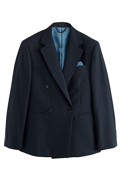 Next Sakko Zweireihiges Sakko mit Streifen (1-tlg) günstig online kaufen