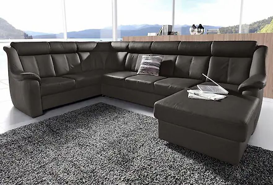 sit&more Wohnlandschaft "Basel U-Form", wahlweise mit Relaxfunktion günstig online kaufen