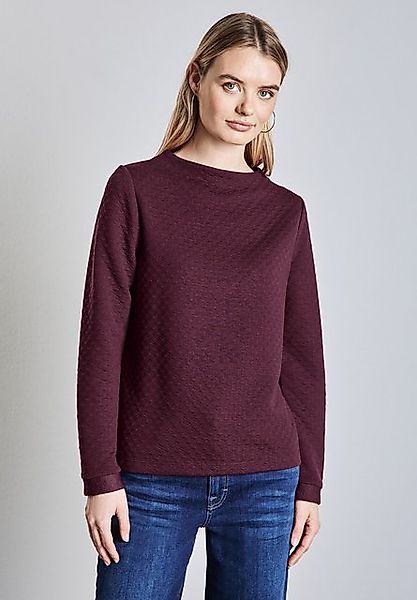 STREET ONE Langarmshirt mit Stehkragen günstig online kaufen