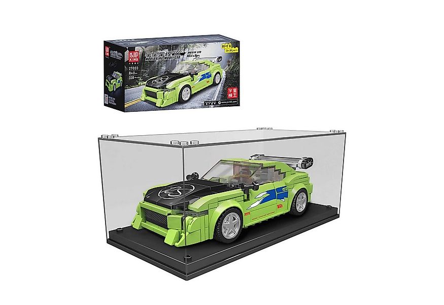 Mould King 27033 - grüner Sportwagen inkl. Vitrine (Mould King) Spielbauste günstig online kaufen