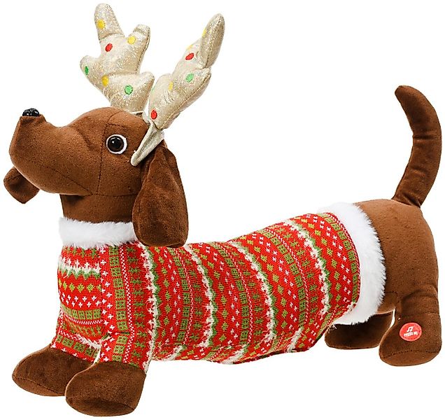 Kaemingk Dekofigur Decoris Dekofigur Hund beweglich günstig online kaufen