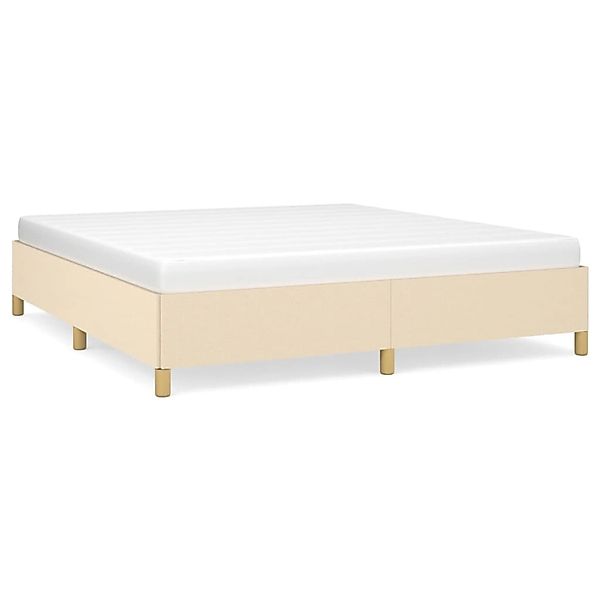 vidaXL Boxspringbett Creme 180x200 cm Stoff1398975 günstig online kaufen