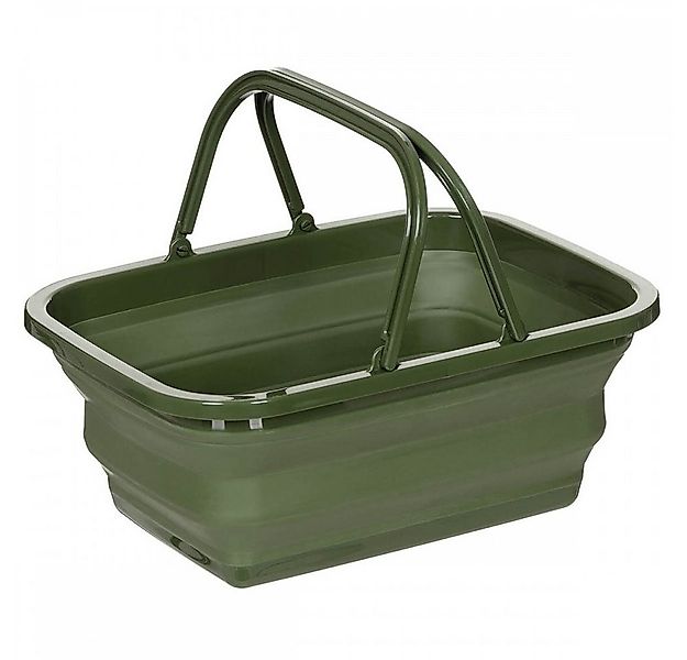 FoxOutdoor Einkaufskorb Faltkorb, oliv, 9 l, als Wasserbehältnis verwendbar günstig online kaufen