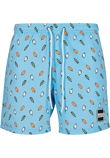 URBAN CLASSICS Badeshorts "Urban Classics Herren Pattern Swim Shorts" günstig online kaufen