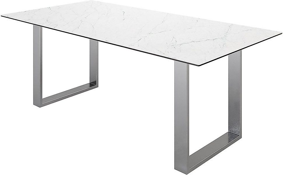 DELIFE Esstisch Edge, Keramik Laminam® Statuarietto günstig online kaufen