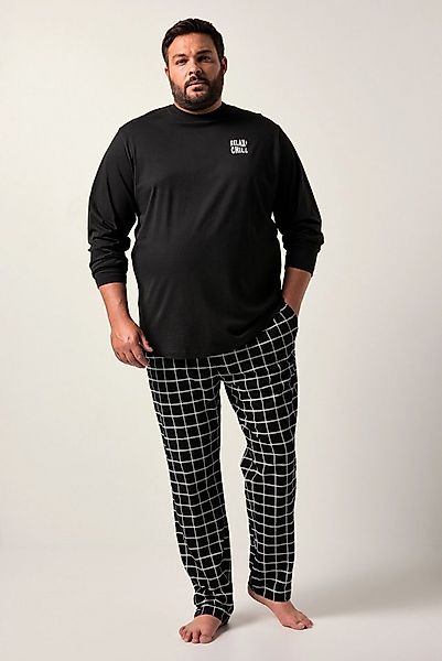 Men Plus Schlafanzug Men+ Schlafanzug Zweiteiler Jersey Langarm günstig online kaufen