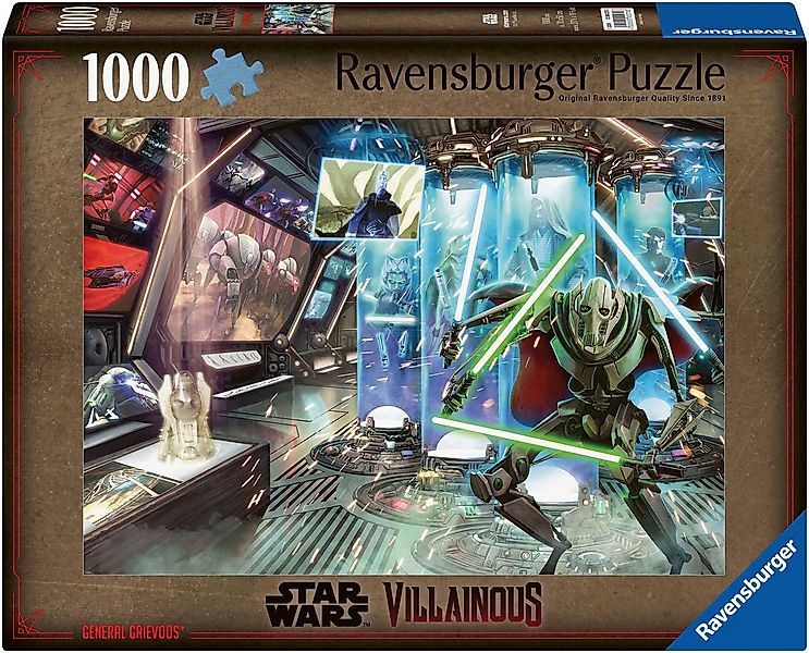 Ravensburger Puzzle Star Wars Villainous: General Grievous, 1000 Puzzleteil günstig online kaufen