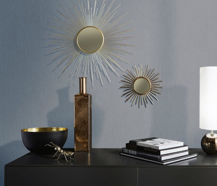 Erismann Vliestapete Guido Maria Kretschmer Fashion for Walls Uni Grau günstig online kaufen