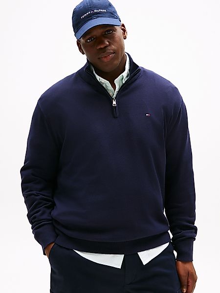 Tommy Hilfiger Big & Tall Stehkragenpullover günstig online kaufen