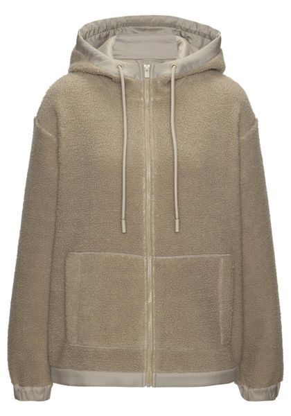 Elbsand Fleecejacke aus Teddy-Fleece- mit Kapuze günstig online kaufen