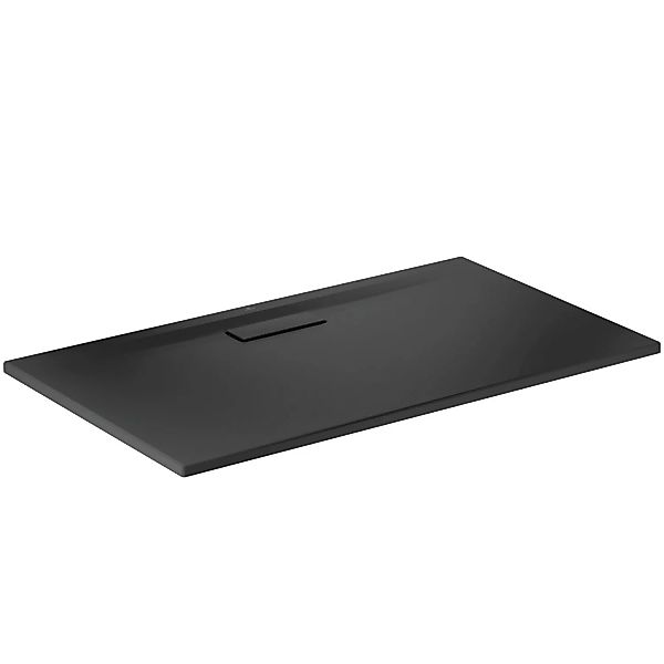Ideal Standard Rechteck-Duschwanne Ultra Flat New 120 cm x 70 cm Schwarz Ma günstig online kaufen