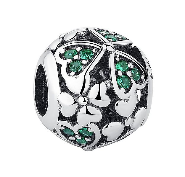PANDACHARMS Bead Grüne Liebe Blumenball Charm für Charm Armband, 925er Silb günstig online kaufen