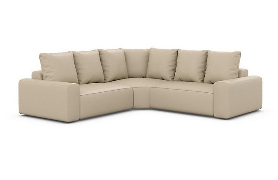 Sofa Dreams Ecksofa Ecksofa Gomera L Form Leder, Kunstleder Premium, Ecksof günstig online kaufen