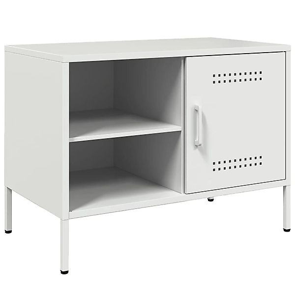 vidaXL TV-Schrank Weiß 68x39x50,5 cm Stahl 843004 günstig online kaufen