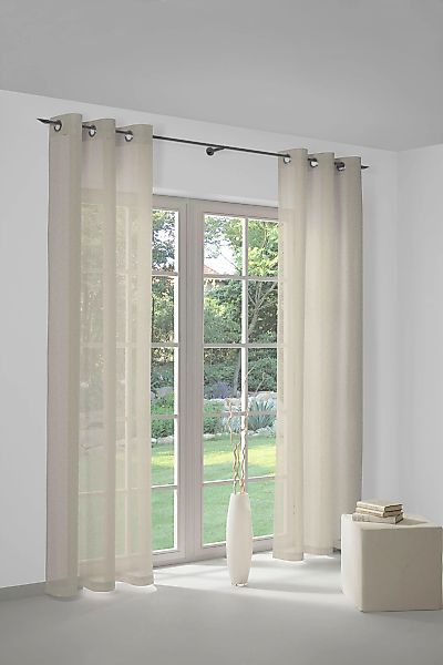 Wirth Vorhang "Sunday" Ösen 1 Stk. tlg. günstig online kaufen